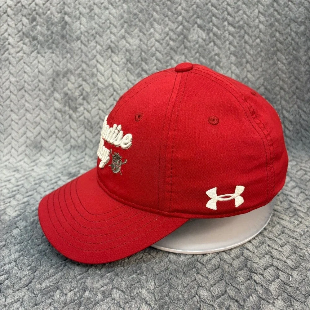 Under Armour Paradise Valley Junior Golf Adjustable Youth Red Hat